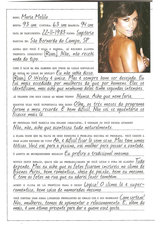 Playboy Brazil Maria Melilo #4214422