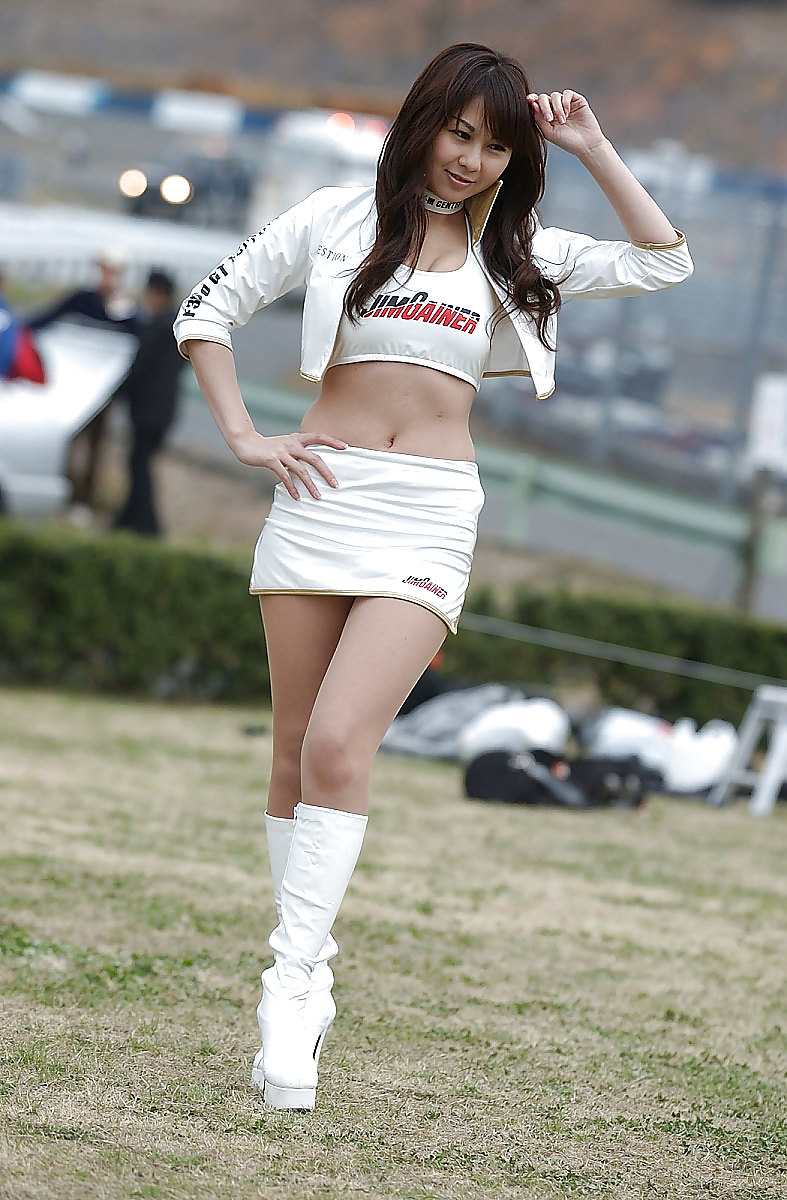 Japanische Grid-Girl-auf Der Strecke (3) #5737144