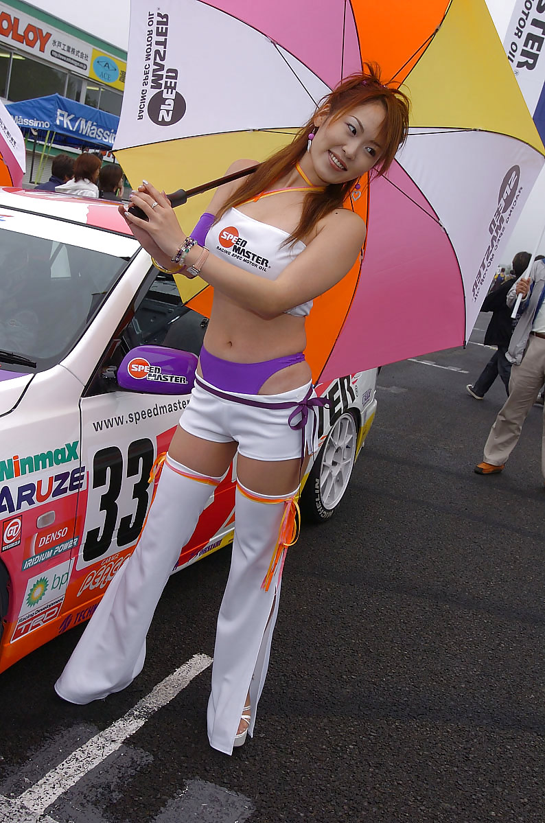 Japanische Grid-Girl-auf Der Strecke (3) #5737163