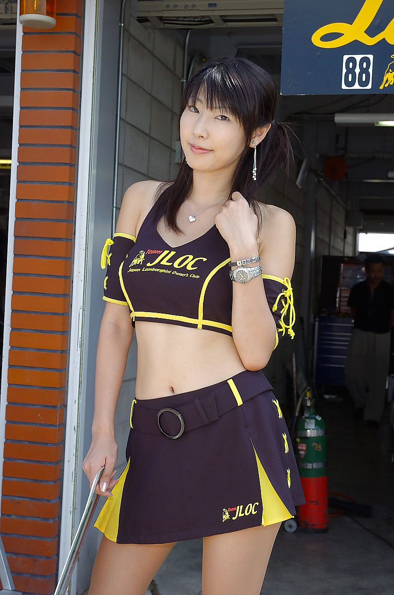 Japanische Grid-Girl-auf Der Strecke (3) #5737240