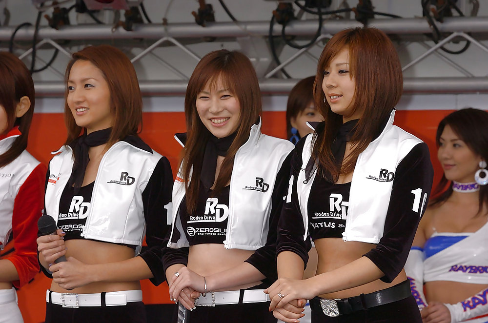 Japanische Grid-Girl-auf Der Strecke (3) #5737353