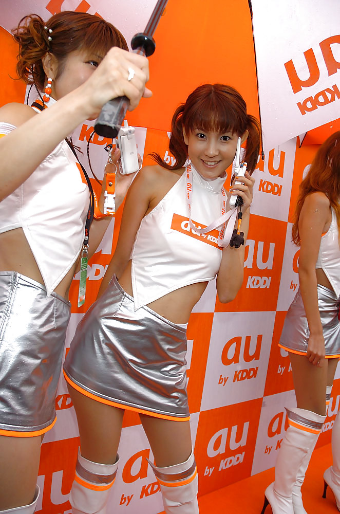 Japanische Grid-Girl-auf Der Strecke (3) #5737545