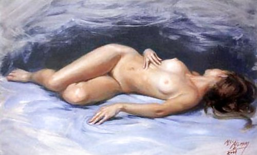 Painted Ero and Porn Art 41 - Alex Alemany for Maudibe  #11224769