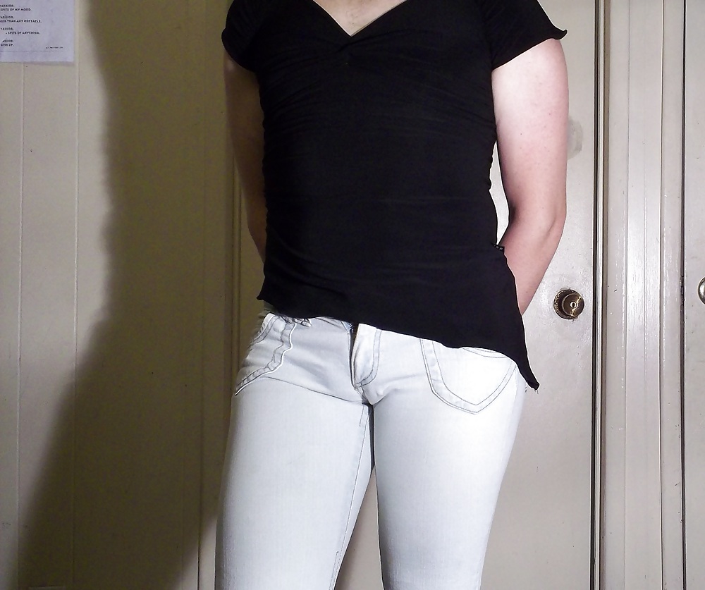 Trying on some jeans #17315420
