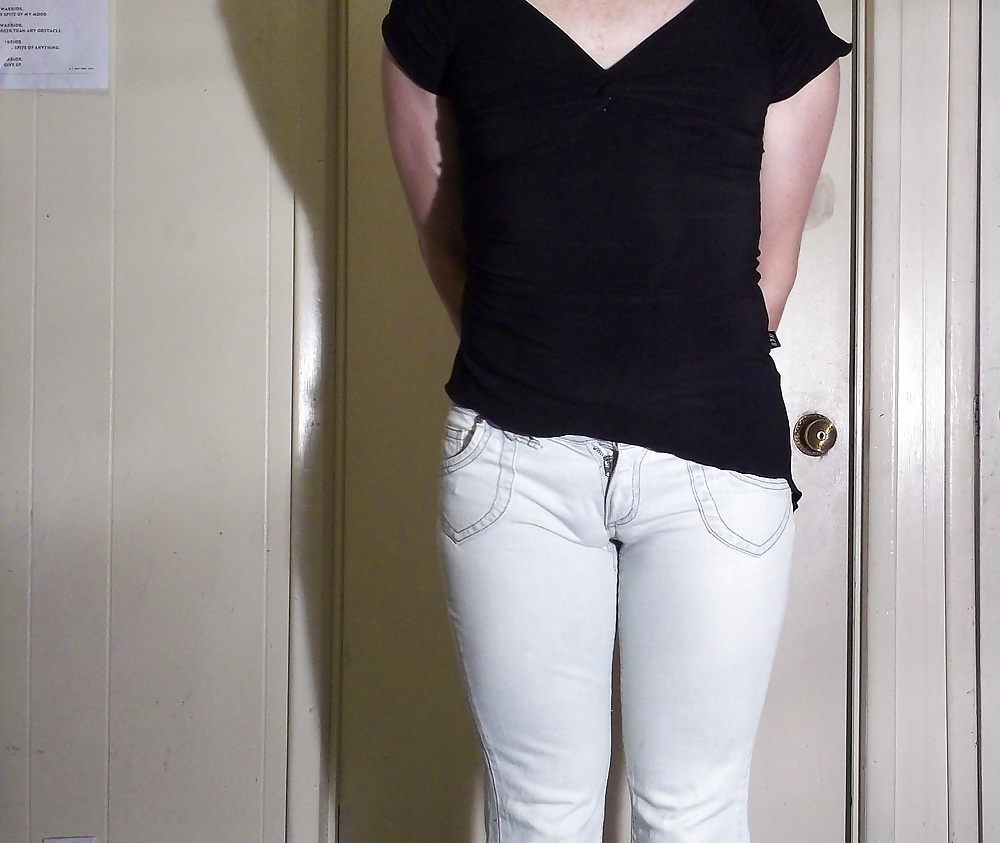 Trying on some jeans #17315426