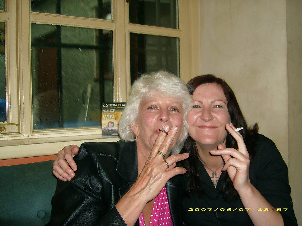 Mothers and Daughters Smoking #7324086