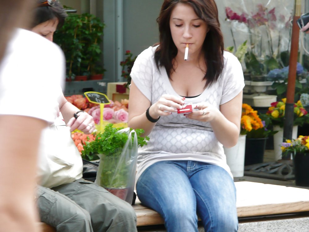 Mothers and Daughters Smoking #7324307