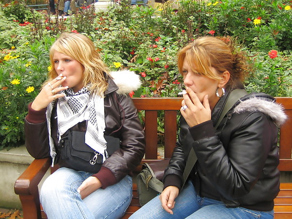 Mothers and Daughters Smoking #7324350