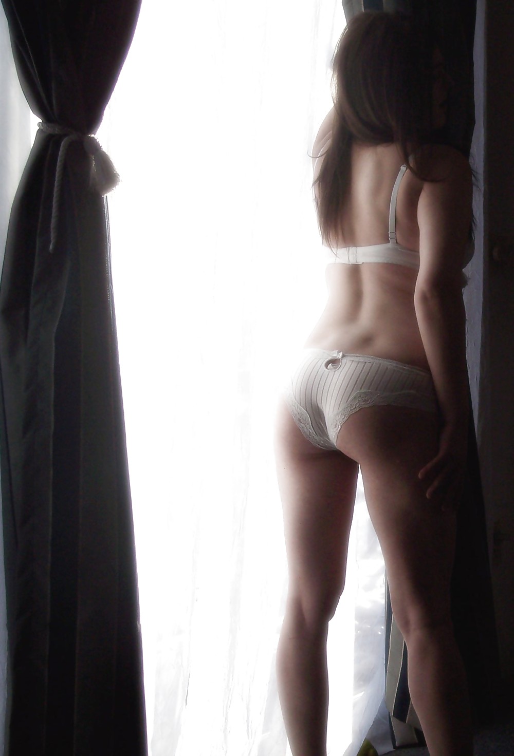 White panties and bra #3813883