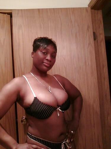 Chocolate Ebony Mom Self Shots wit HUGE TITS #7529157