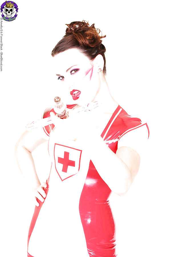 Rubber Nurse Dana DeArmond with Toy #11138769