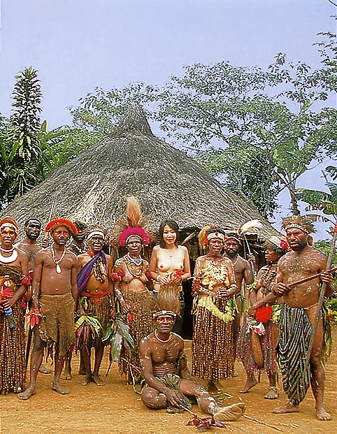 Hahnrei Afrikanischen Stammes-Tour #14929546