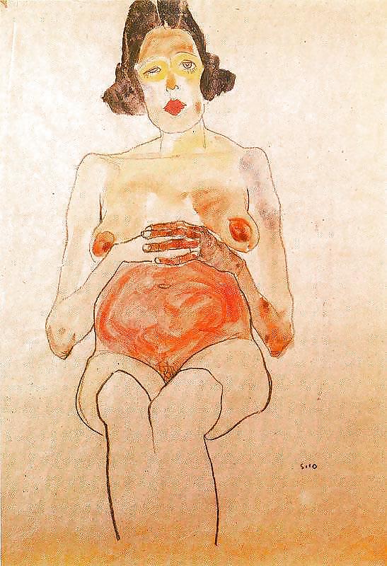 EGON SCHIELE - EROTIC ART #13218633