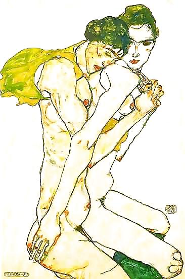 Egon Schiele - Art érotique #13218664