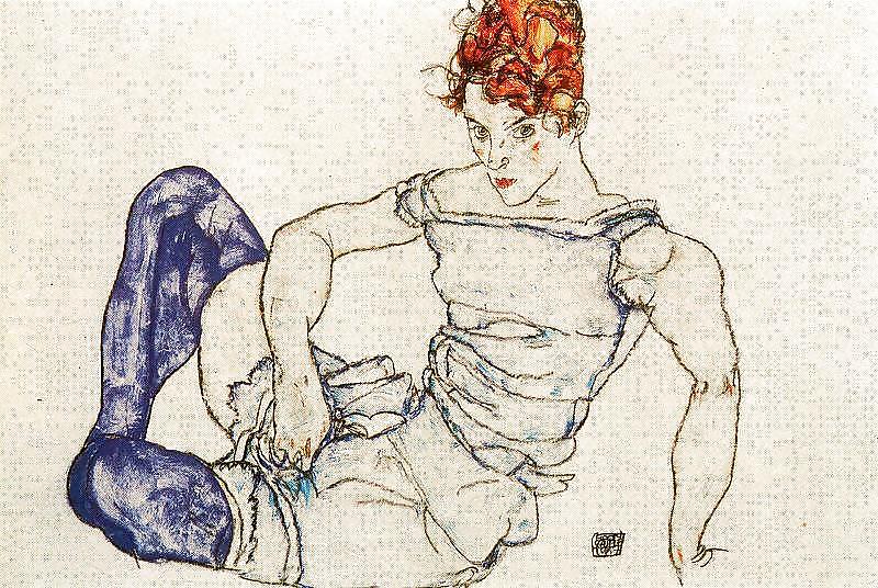 Egon Schiele - Art érotique #13218727
