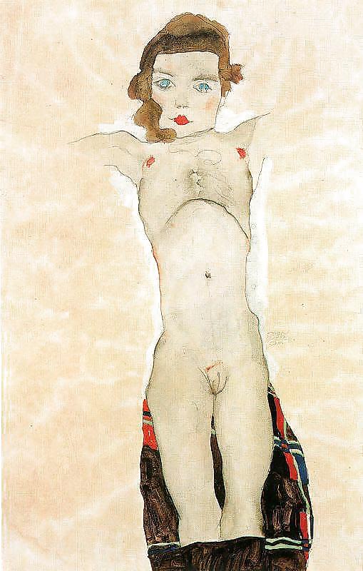 EGON SCHIELE - EROTIC ART #13218768