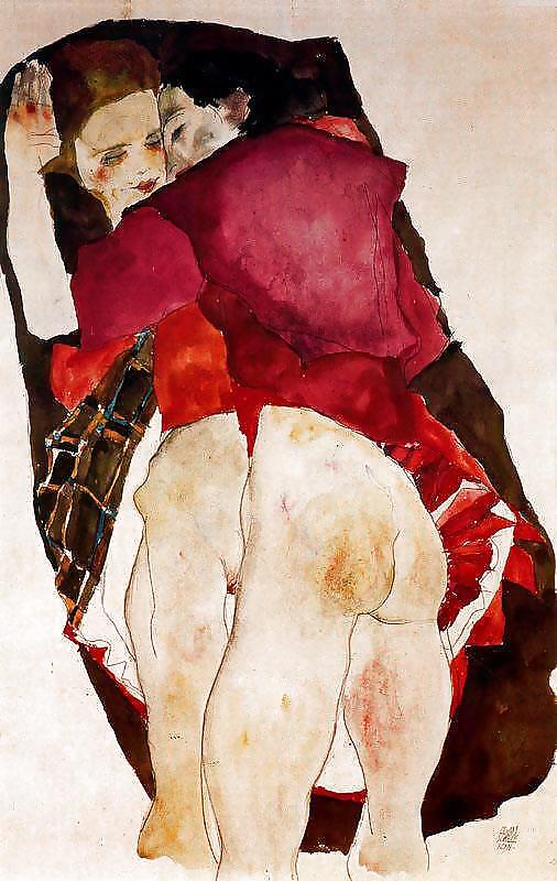 EGON SCHIELE - EROTIC ART #13218779