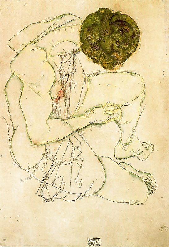Egon Schiele - Art érotique #13218786