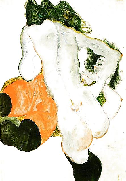 Egon Schiele - Art érotique #13218797