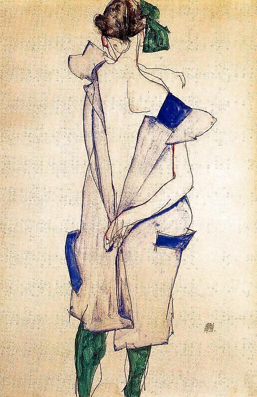 Egon Schiele - Art érotique #13218825