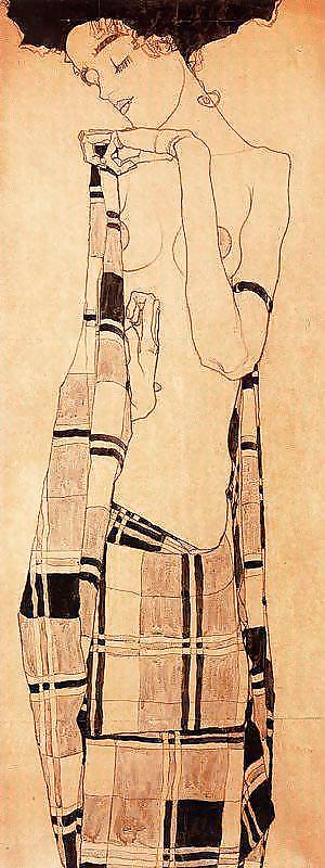Egon Schiele - Art érotique #13218838