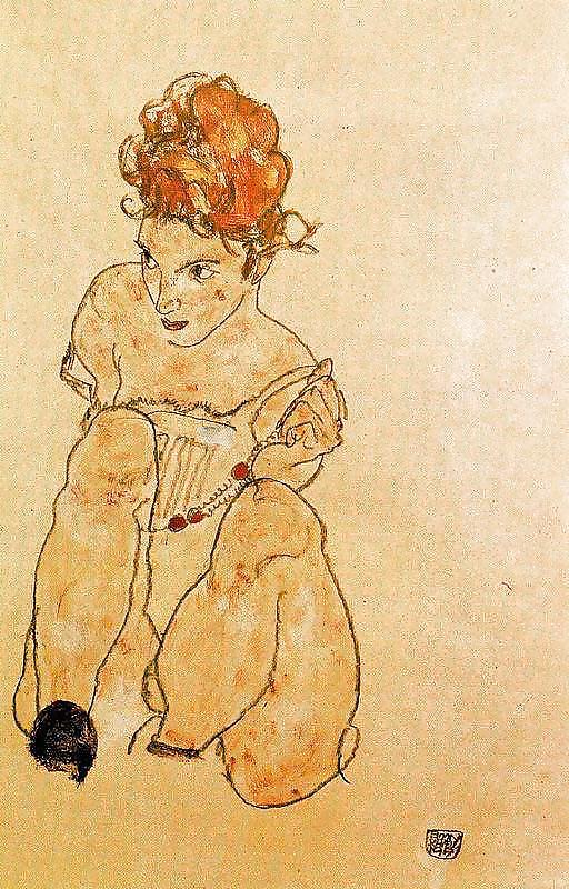 EGON SCHIELE - EROTIC ART #13218844