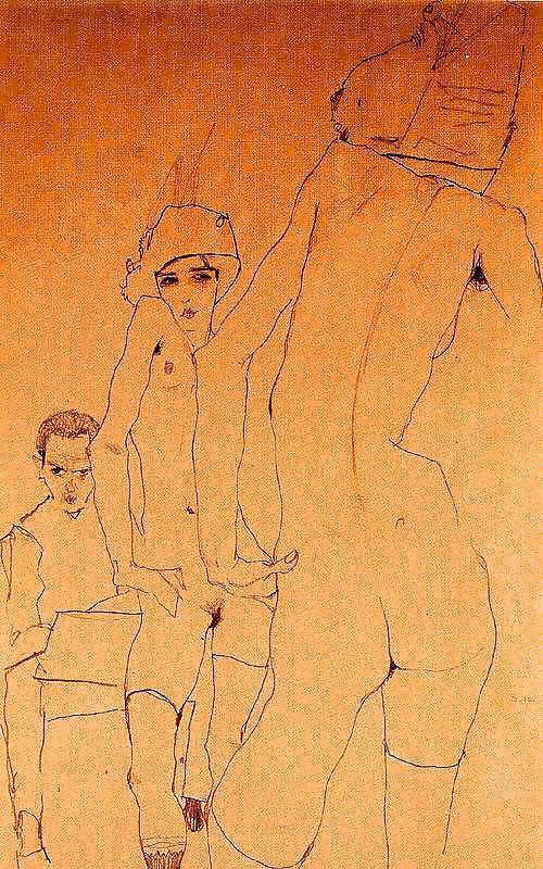 Egon Schiele - Art érotique #13218855