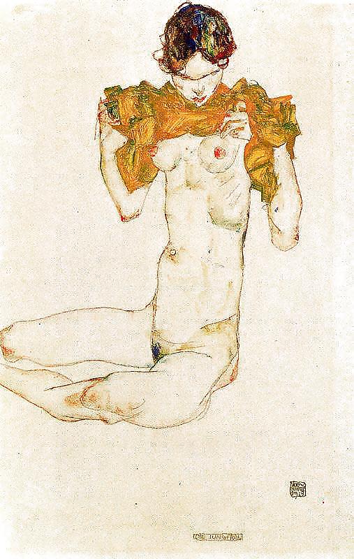 EGON SCHIELE - EROTIC ART #13218865