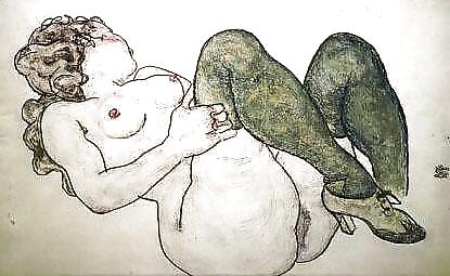 Egon Schiele - Art érotique #13218904
