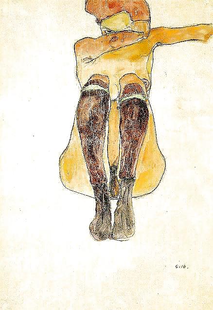 Egon Schiele - Art érotique #13218953