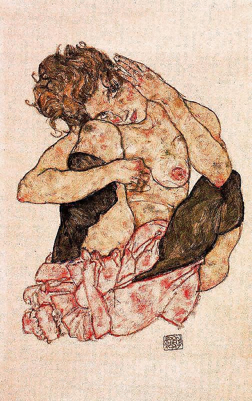 Egon Schiele - Art érotique #13218996