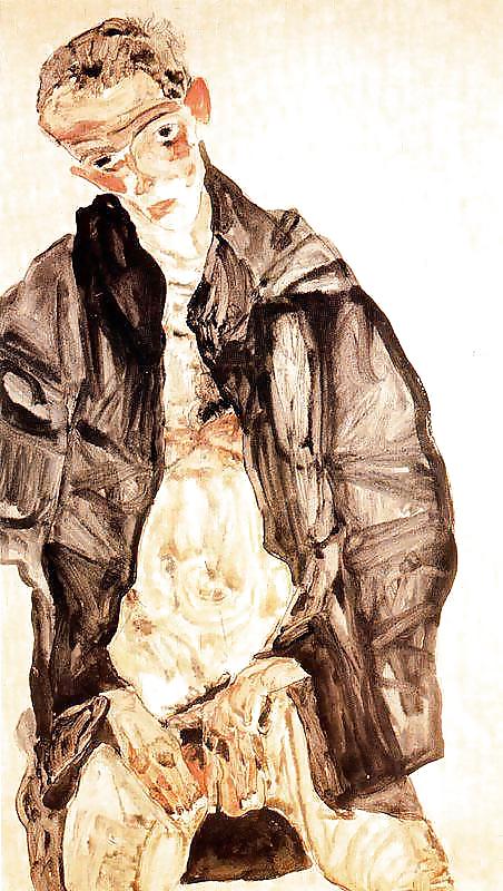 EGON SCHIELE - EROTIC ART #13219015