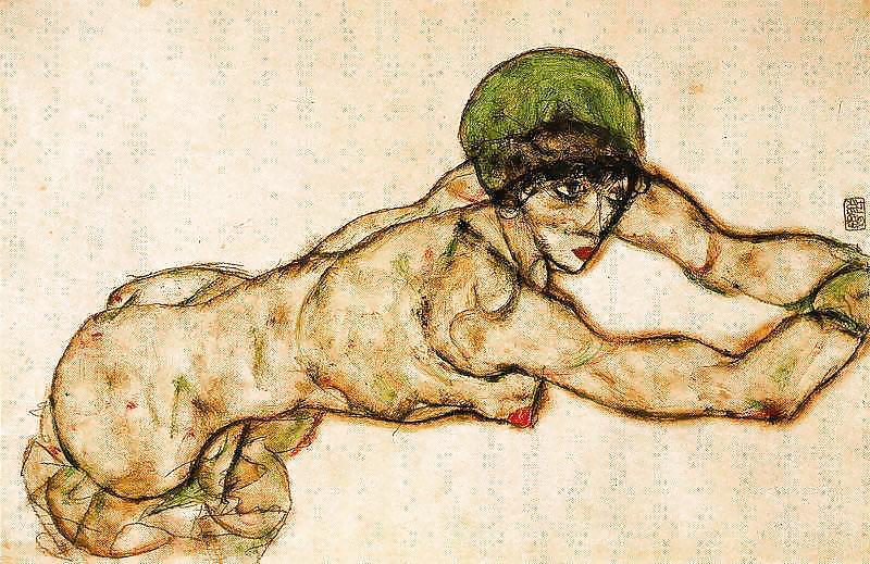 Egon Schiele - Art érotique #13219059