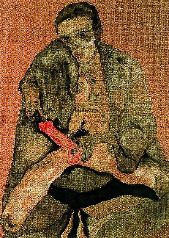 Egon Schiele - Art érotique #13219072