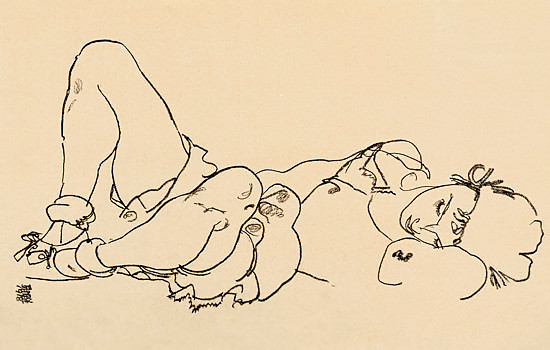 Egon Schiele - Art érotique #13219084