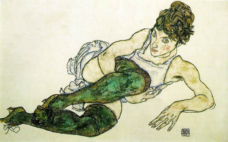 EGON SCHIELE - EROTIC ART #13219182