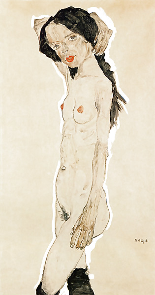 EGON SCHIELE - EROTIC ART #13219195