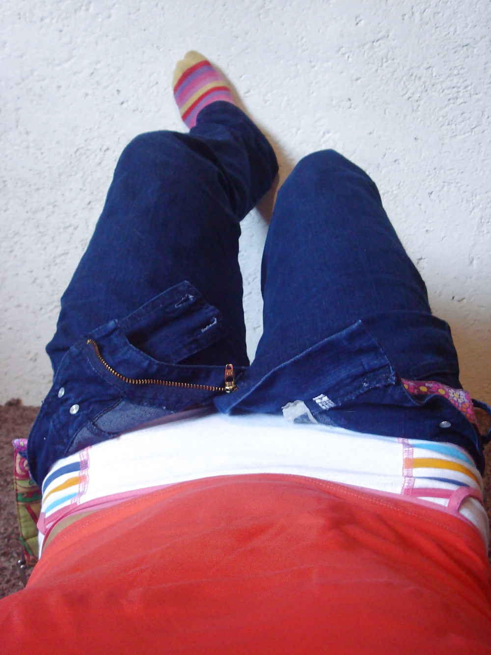Cute jeans crossdresser #16724753