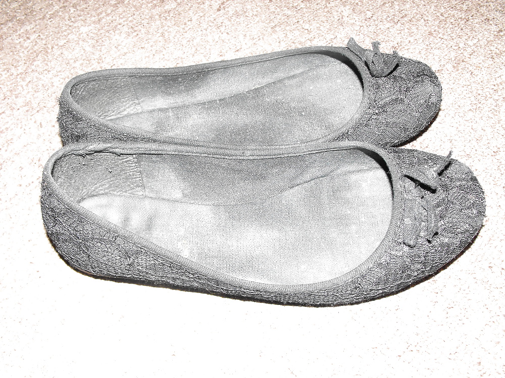 Very worn ballerina flats #5089917