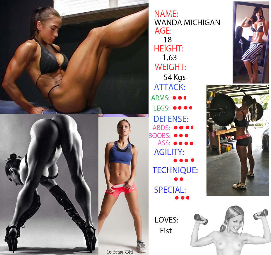 FIGHT FIT GIRLS (Select Your Fav.) #17566754