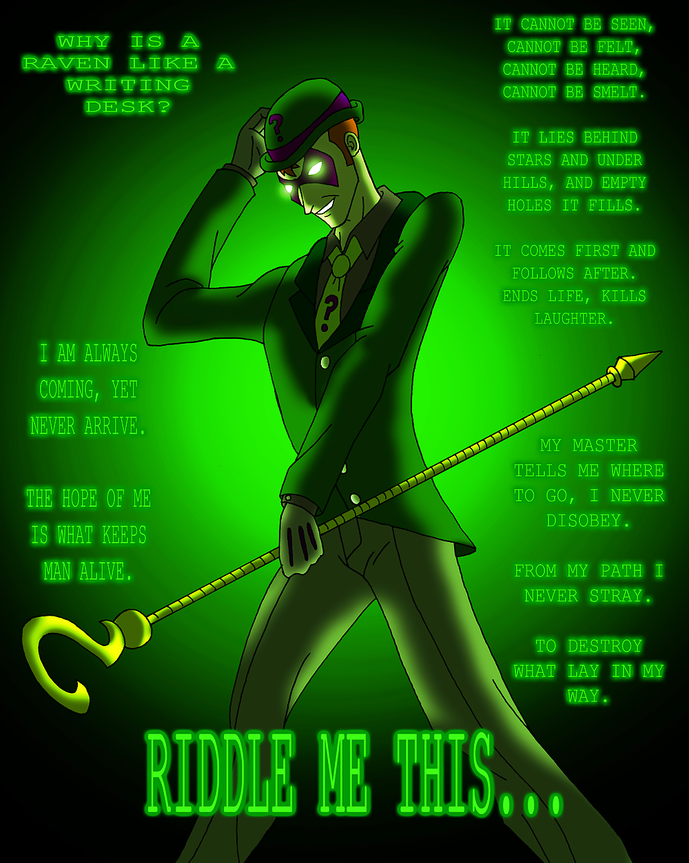 Riddler Est De Retour & #7986559