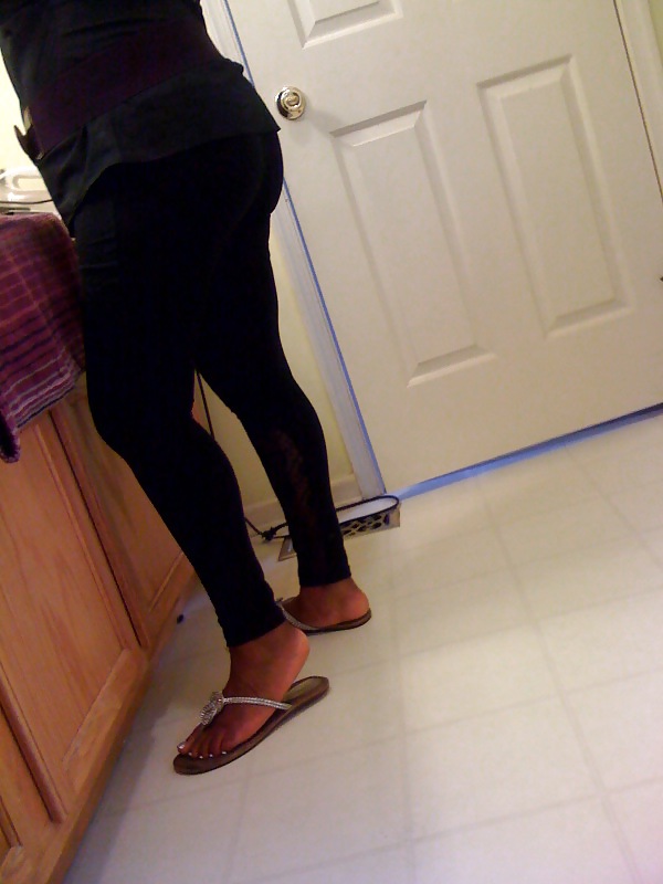 My wife cute feet & toes #4010284