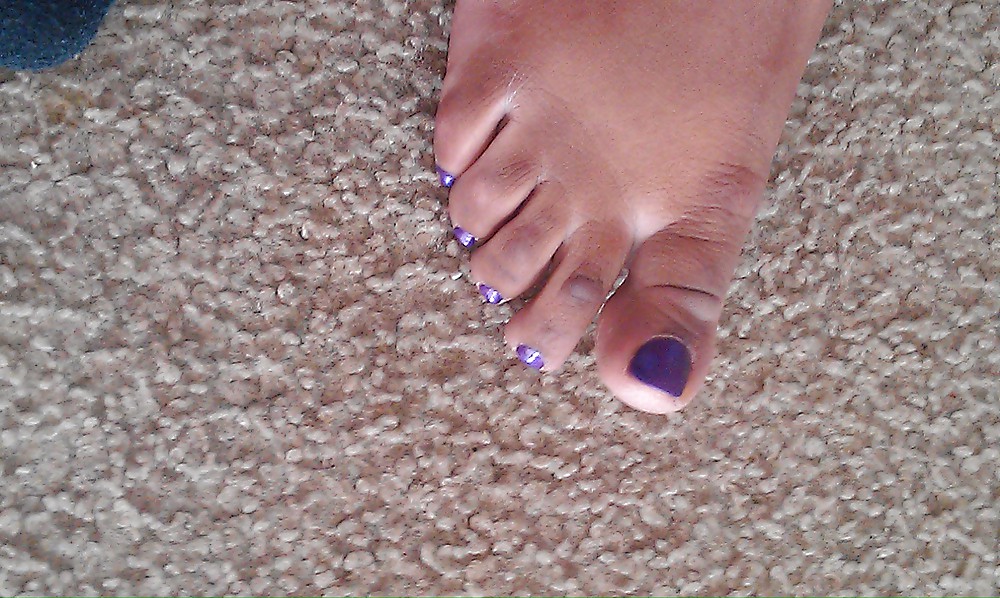 My wife cute feet & toes #4010398
