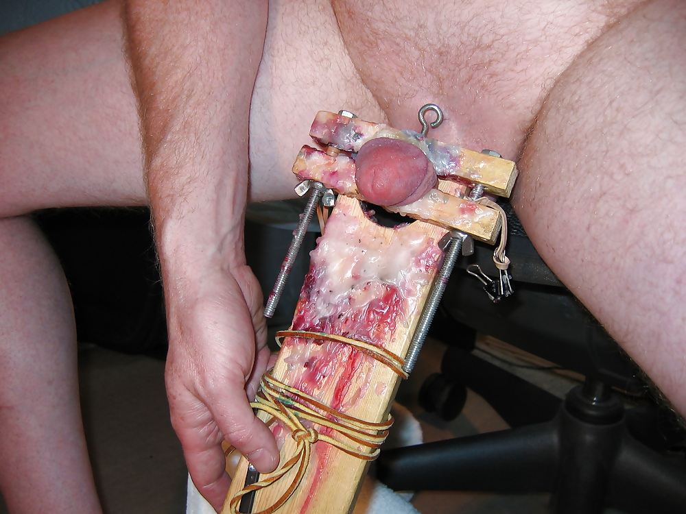 Extreme  CBT of my cock 4 #12953535