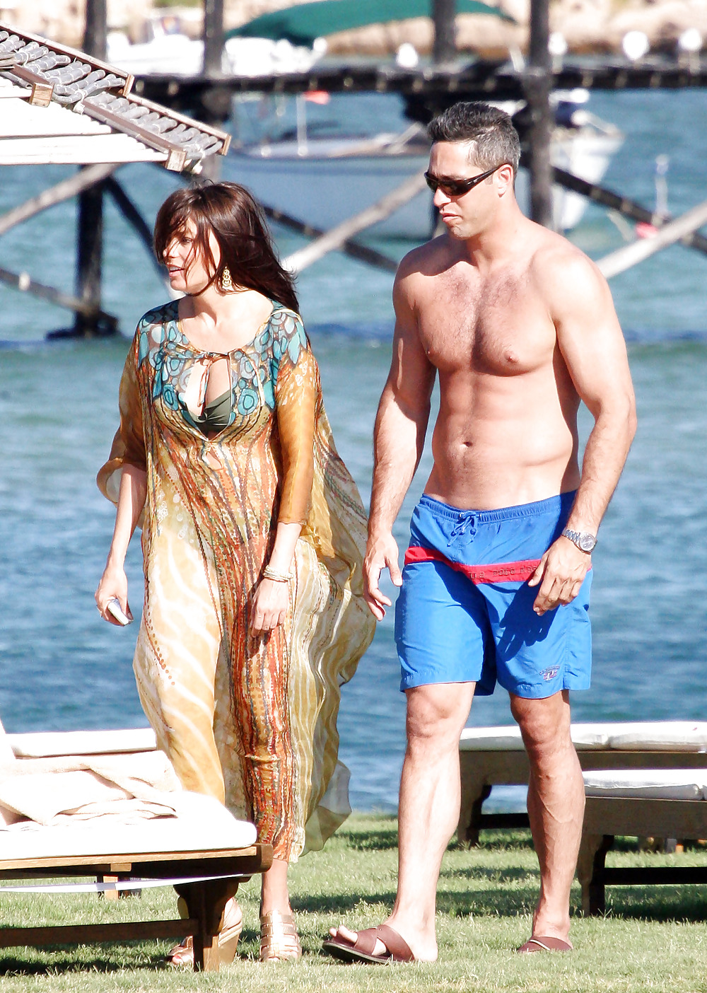 Sofia vergara bikini candids en porto cervo
 #2556040