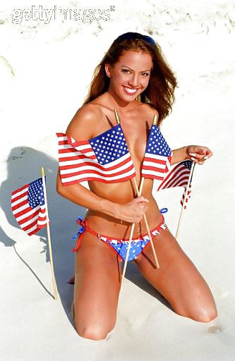 Hot chicks in Patriotic colors! (2) #4446198