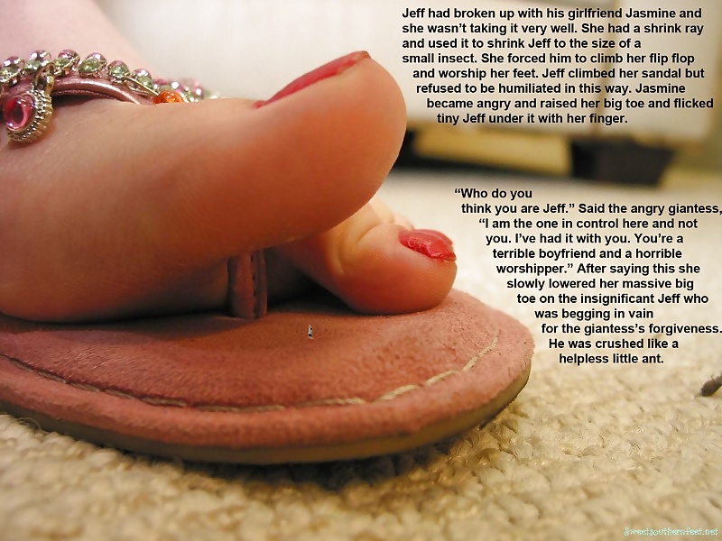 Giantess foot fetish photos with captions #19578627