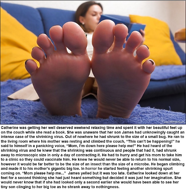 Fotos fetichistas de pies de gigante con subtítulos
 #19578635