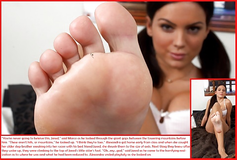 Giantess foot fetish photos with captions #19578653