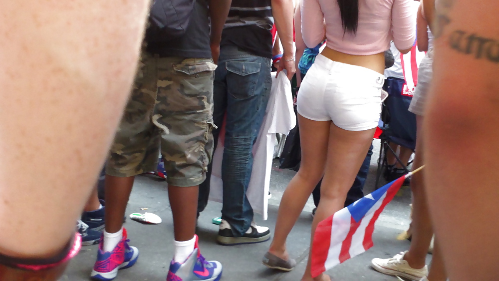 Nice butts & ass walking through the streets  #17443421